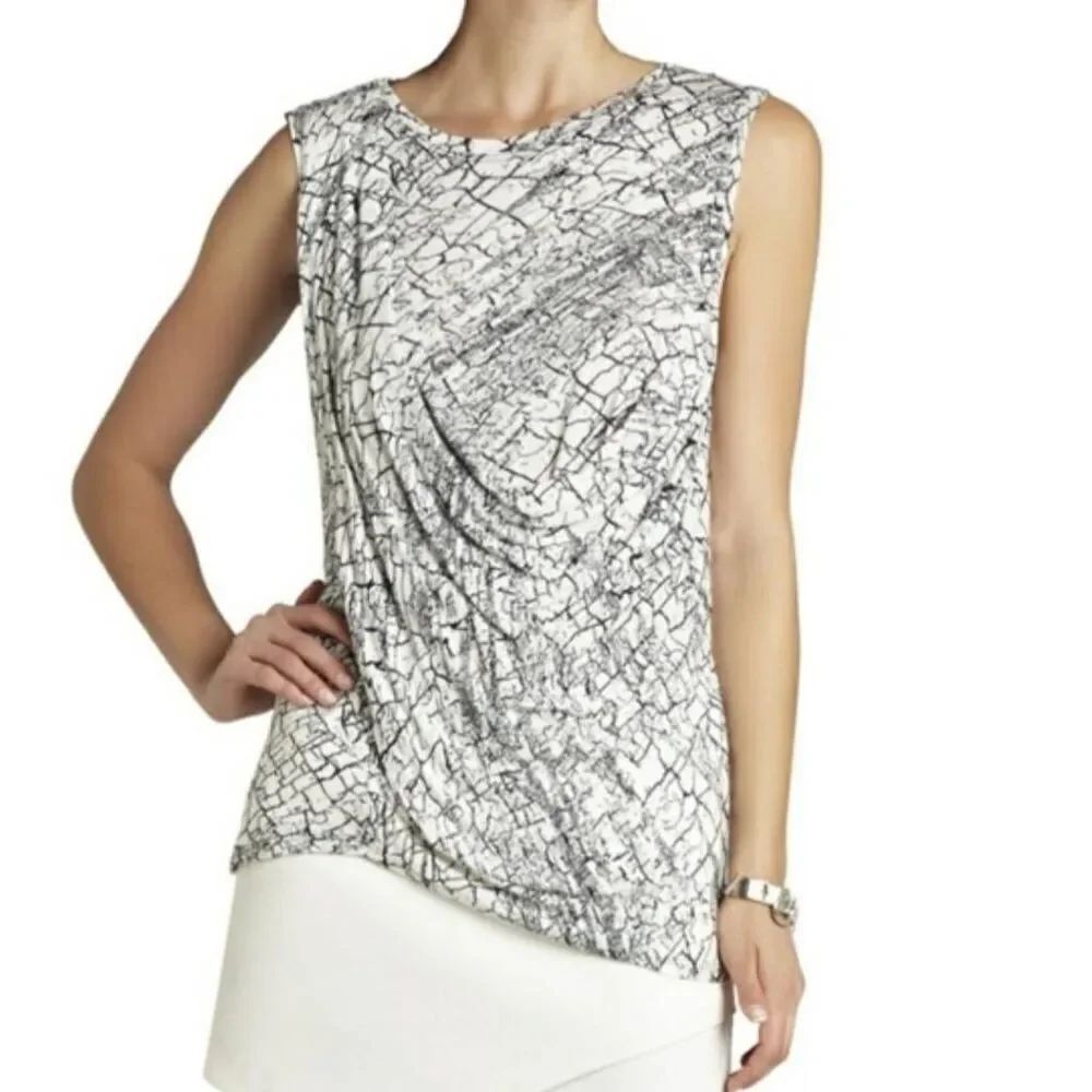 BCBGMaxAzria Rumor Sleeveless Top